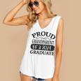 Proud Grandparent Of A Class Of 2024 Graduate Graduation Women's V-Neck Tank Top