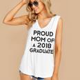 Proud Mom Of A 2018 Graduate Mama Graduation Women's V-Neck Tank Top