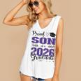 Proud Son Of a Class Of 2026 Graduate For Graduation Women's V-Neck Tank Top