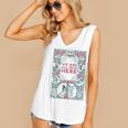 Puddin Threads Cheshire Cat Alice In Wonderland Vintage Book Adults Small Short Sleeve Classic Fit Women's V-Neck Tank Top Puddin Threads Cheshire Cat Alice In Wonderland Vintage Book Adults Small Short Sleeve Classic Fit Women's V-Neck Tank Top