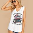 There Is No Such Thing As Too Many Books Lover Women Kids Women's V-Neck Tank Top