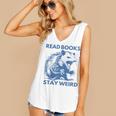 Read Books Stay Weird Women's V-Neck Tank Top
