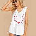 Read Your Heart Out Valentine Book Lover Reading Teacher Women's V-Neck Tank Top