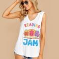 Reading Is My Jam I Love To Read Books Boy Girl Women's V-Neck Tank Top Reading Is My Jam I Love To Read Books Boy Girl Women's V-Neck Tank Top