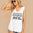Retro Pager Squad Minimalist Monochrome Cartoon Nostalgia Women's V-Neck Tank Top Retro Pager Squad Minimalist Monochrome Cartoon Nostalgia Women's V-Neck Tank Top