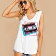 Retro VHS Vaporwave Video Cassette Nostalgia Geek Chic Premium Tri-Blend Women's V-Neck Tank Top Retro VHS Vaporwave Video Cassette Nostalgia Geek Chic Premium Tri-Blend Women's V-Neck Tank Top