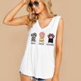 Rock Paper Scissors Hand Game Cute Paw Cat Introvert Women's V-Neck Tank Top Rock Paper Scissors Hand Game Cute Paw Cat Introvert Women's V-Neck Tank Top