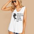 Roses Are Red Pages Are Worn Spicy Book Reading Smut Reader Women's V-Neck Tank Top