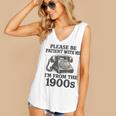 Sarcastic Please Be Patient I'm From The 1900s Women's V-Neck Tank Top Sarcastic Please Be Patient I'm From The 1900s Women's V-Neck Tank Top