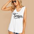 That Says Senior Cursive Script Graduation Women's V-Neck Tank Top