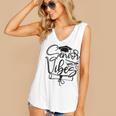 That Says Senior Vibes Graduation Diploma School Spirit Women's V-Neck Tank Top