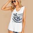 Schnauzer Hammock Reading Book Schnauzer Glasses Women's V-Neck Tank Top Schnauzer Hammock Reading Book Schnauzer Glasses Women's V-Neck Tank Top