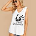 School Counselor t Shirt School Teacher Graduation Idea Women's V-Neck Tank Top