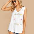School's Out For Summer Unicorn Graduation Teacher Student Women's V-Neck Tank Top