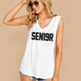 SEN19R Senior 2019 High School Graduation Party T-Shirt Women's V-Neck Tank Top
