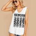 Senior 2026 2027 Class Of Graduation Women's V-Neck Tank Top