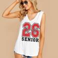 Senior 2026 Class Of 2026 School Graduation 2026 Merch Women's V-Neck Tank Top