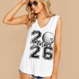 Senior 2026 Golf Player Heart Graduation Girls Teens Women's V-Neck Tank Top