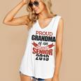 Senior Class Of 2019 Tshirt Graduation Awesome Grandma Women's V-Neck Tank Top