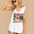 Senior Class Of 2019 Tshirt Graduation Students Football Women's V-Neck Tank Top