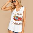 Smutty Book Lover I Like My Fictional Men Spicy Book Women's V-Neck Tank Top