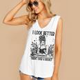 Smutty Spicy Book Smut Reader I Look Better Bent Over A Book Women's V-Neck Tank Top
