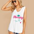 I Survived Nursing School Class Of 2026 Nurse Graduation Women's V-Neck Tank Top