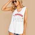 I Survived My Wife's PhD Graduation Slim Fit Shirt Women's V-Neck Tank Top I Survived My Wife's PhD Graduation Slim Fit Shirt Women's V-Neck Tank Top