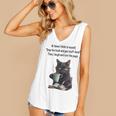 At Times I Think To Myself Drop The Book And Get Stuff Done Women's V-Neck Tank Top