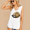Timid Turtle Cute Introvert Misanthropic Antisocial Women's V-Neck Tank Top Timid Turtle Cute Introvert Misanthropic Antisocial Women's V-Neck Tank Top