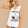 Today I'm A Serious Goose Animal Reading Book Lovers Women's V-Neck Tank Top Today I'm A Serious Goose Animal Reading Book Lovers Women's V-Neck Tank Top
