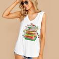 History Month Black History Shirts Book Lover Teacher Women's V-Neck Tank Top
