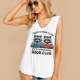 I Tried To Form Gang But It Turned Into A Book Club Reading Women's V-Neck Tank Top