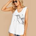 Tucson Festival Of Books TFOB 2010 Hummingbird Mascot Women's V-Neck Tank Top