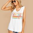 Vintage 1970 Birthday Retro Style 70's Born Nostalgia Party Premium Tri-Blend Women's V-Neck Tank Top Vintage 1970 Birthday Retro Style 70's Born Nostalgia Party Premium Tri-Blend Women's V-Neck Tank Top