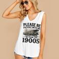 Vintage Be Patient With Me I'm From The 1900s Steam Train Women's V-Neck Tank Top