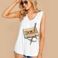 Vintage Pencil Rewind Cassette Tape Nostalgia Party 80s 90s Premium Women's V-Neck Tank Top