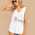 A Woman Cannot Survive On Books Alone She Also Needs Yarn Premium Women's V-Neck Tank Top