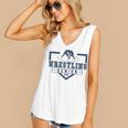 Wrestling Senior Night Wrestling Senior 2025 Graduation 66 Women's V-Neck Tank Top