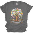 100 Days Of School In The Books Librarian Reading Teacher Unisex Jersey T-Shirt