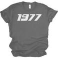 1977 Printed For 70's Birthdays Events Graduations T-Shirt Unisex Jersey T-Shirt