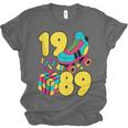 1989 Retro Raised In The 80s Old School Nostalgia Vibes Unisex Jersey T-Shirt 1989 Retro Raised In The 80s Old School Nostalgia Vibes Unisex Jersey T-Shirt