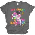 1st Grade Nailed It Flossing Unicorn Graduation Shirt Unisex Jersey T-Shirt