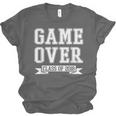 2018 Game Over College High School Graduation Senior Shirt Unisex Jersey T-Shirt