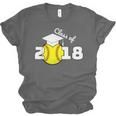 2018 Softball Senior Graduation Shirt For Girls Grad Unisex Jersey T-Shirt