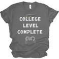 2019 College Level Complete Gamer Graduation Shirts Unisex Jersey T-Shirt