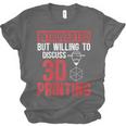 3D Printer Introvert 3D Printing Unisex Jersey T-Shirt 3D Printer Introvert 3D Printing Unisex Jersey T-Shirt