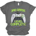 3rd Grade Level Complete Gamer Class Of 2026 Graduation Unisex Jersey T-Shirt