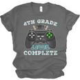 4th Grade Level Complete Gamer 4 Grade Graduation Unisex Jersey T-Shirt