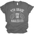 4th Grade Nailed It 2018 Graduation Unisex Jersey T-Shirt